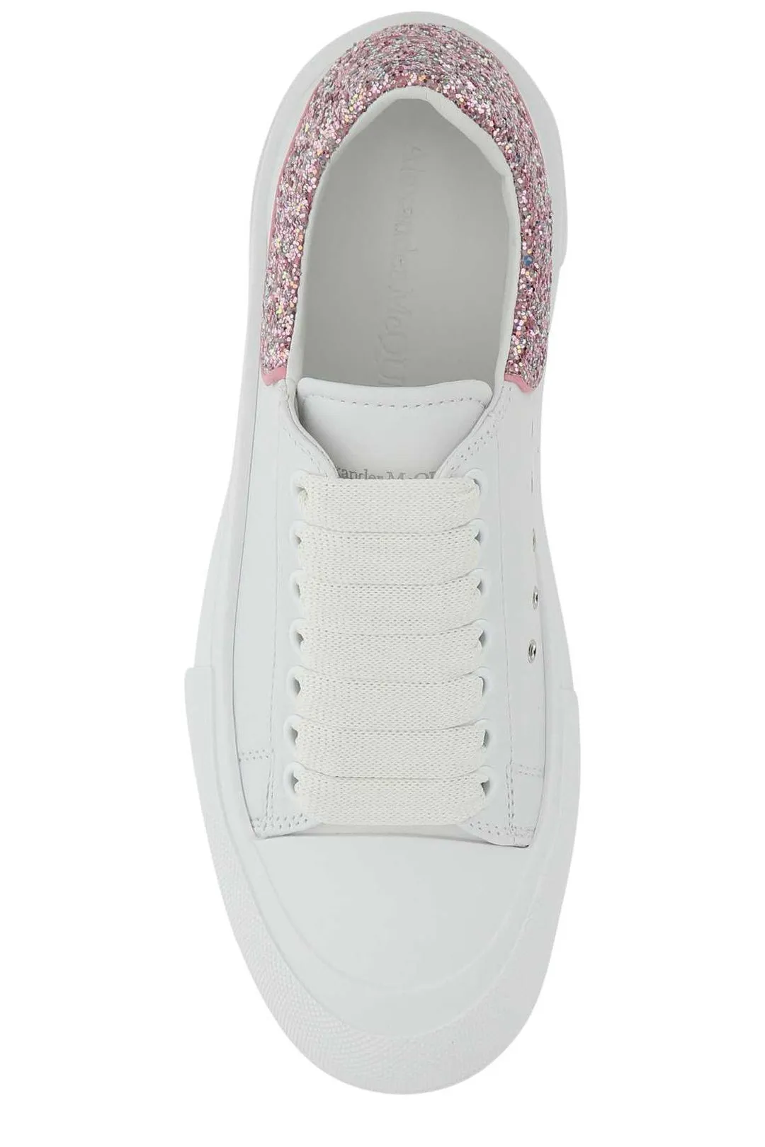 Alexander McQueen Deck Plimsoll Lace-Up Sneakers