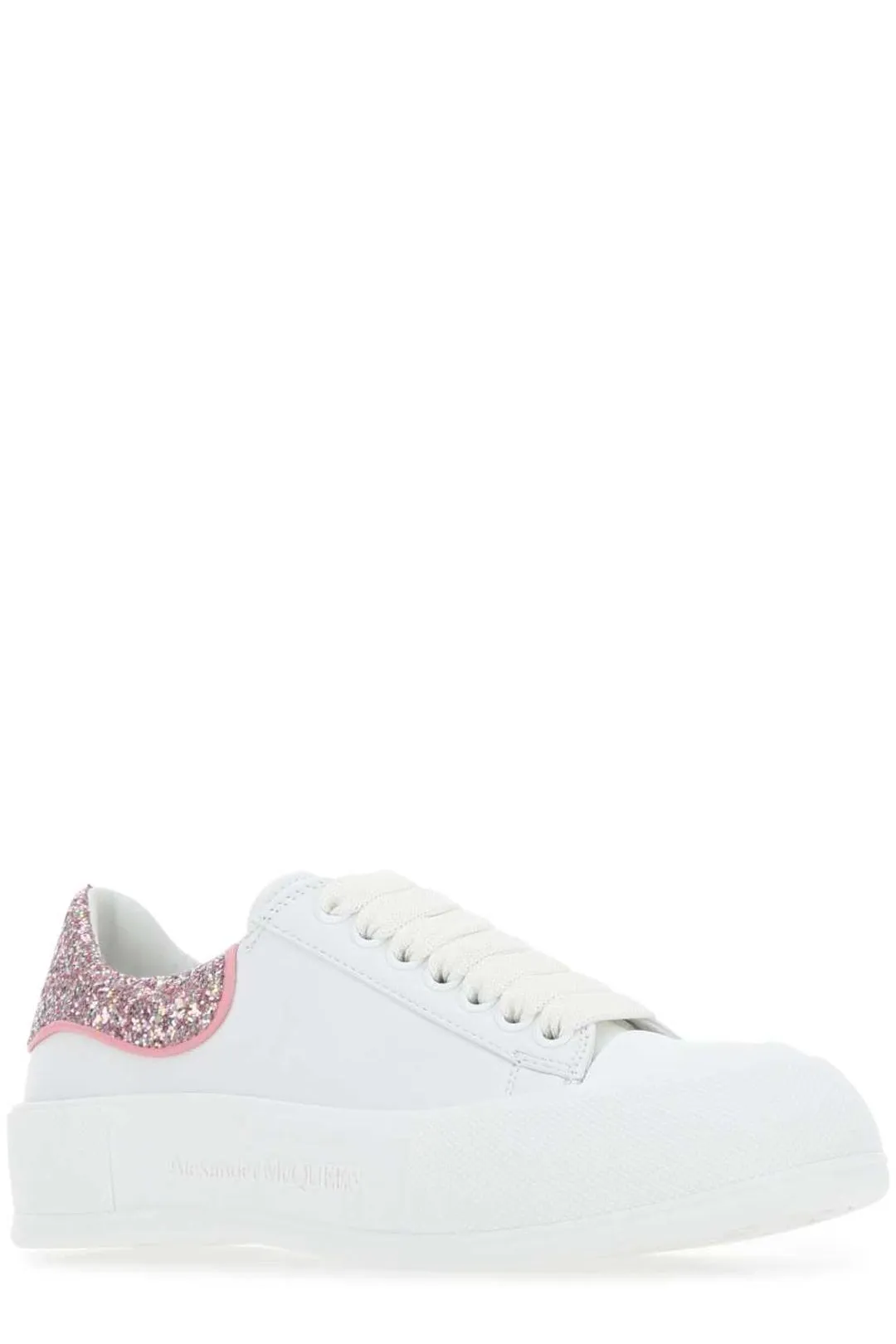 Alexander McQueen Deck Plimsoll Lace-Up Sneakers
