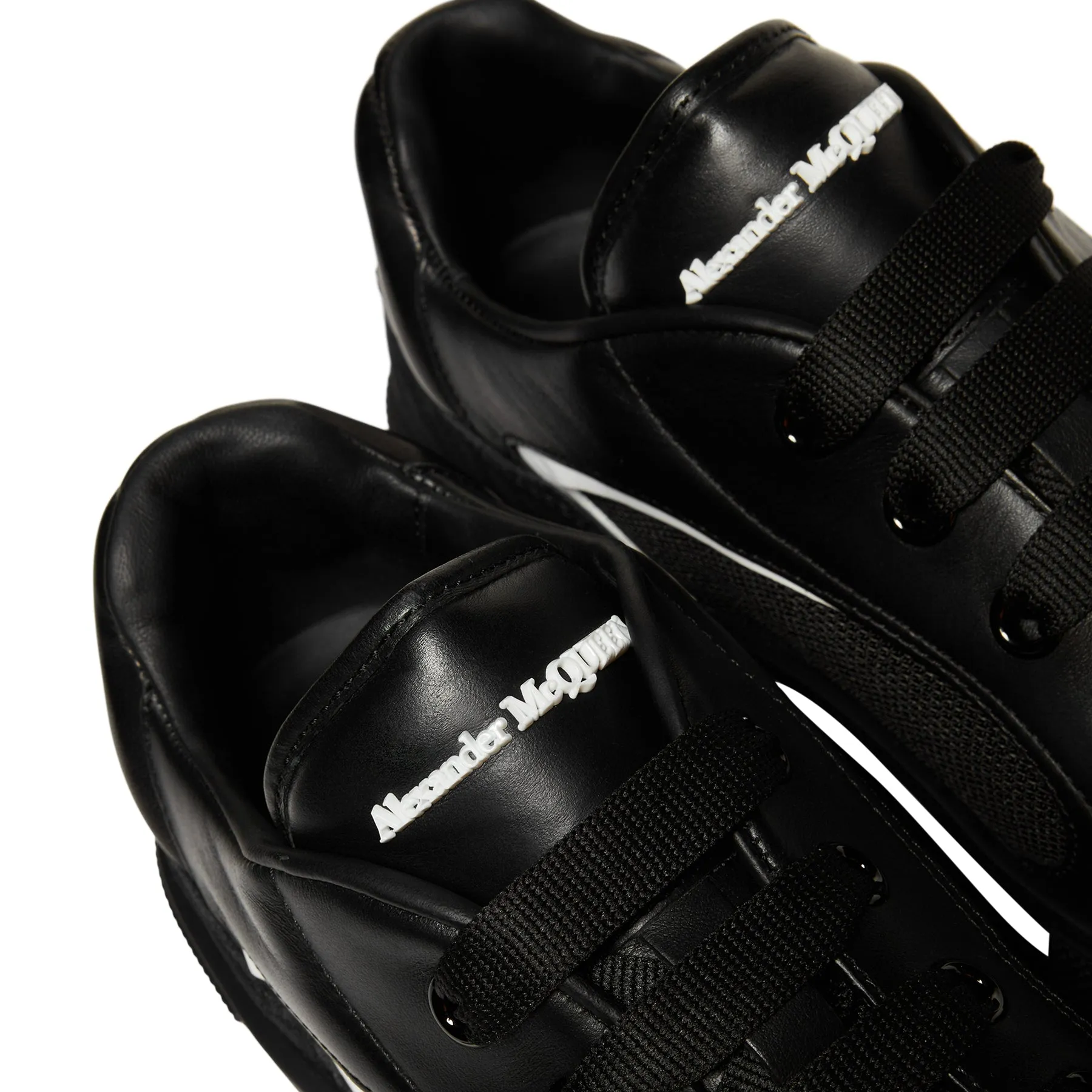Alexander McQueen Skate Deck Sneaker (Black/White)