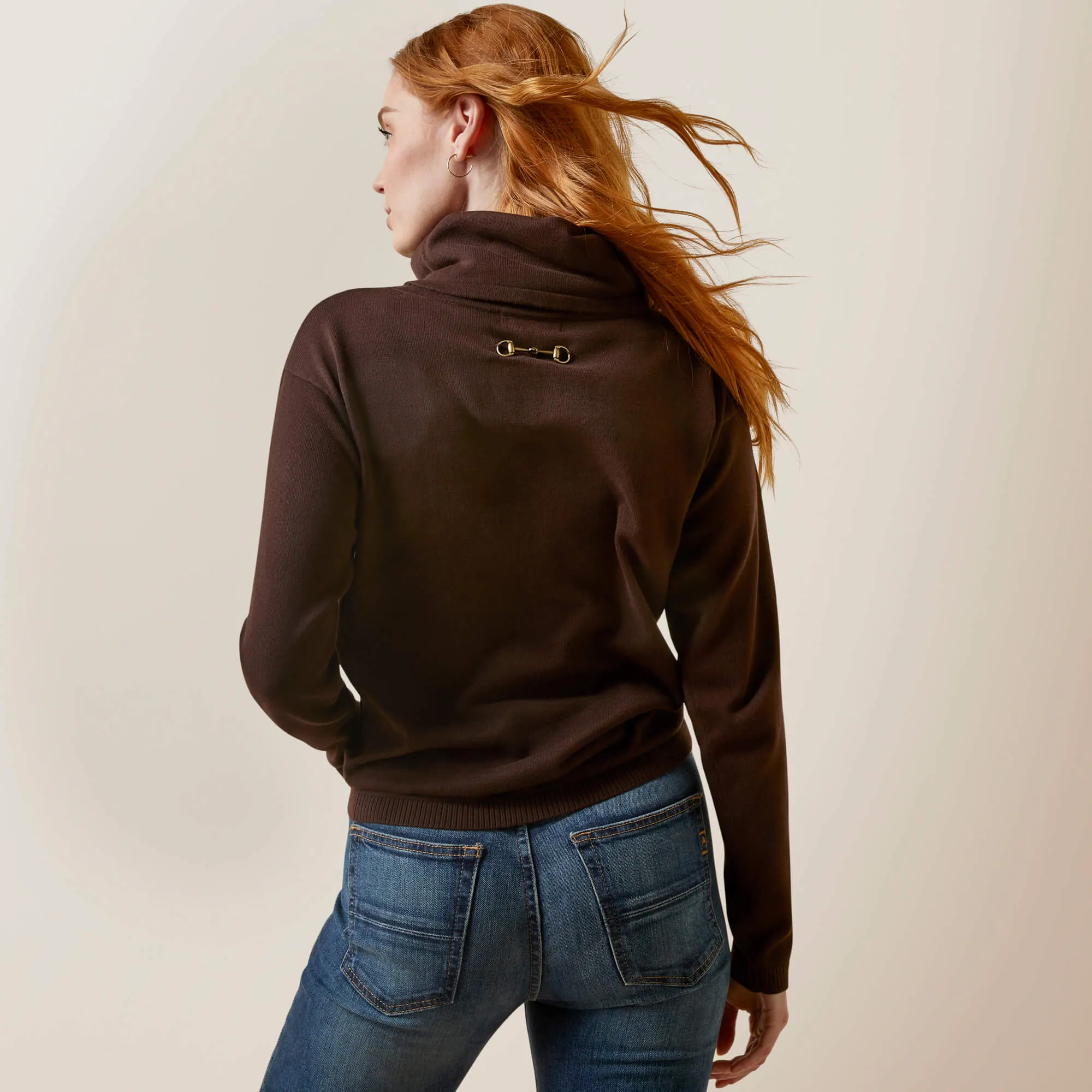 Ariat Women's Lexi Sweater Dark Brown