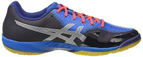 ASICS Men's Gel-Blade 6 Print/Race Blue Badminton Shoes-10 UK/India (45 EU)(11 US) (R703N.402)