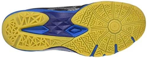 ASICS Men's Gel-Blade 6 Print/Race Blue Badminton Shoes-10 UK/India (45 EU)(11 US) (R703N.402)