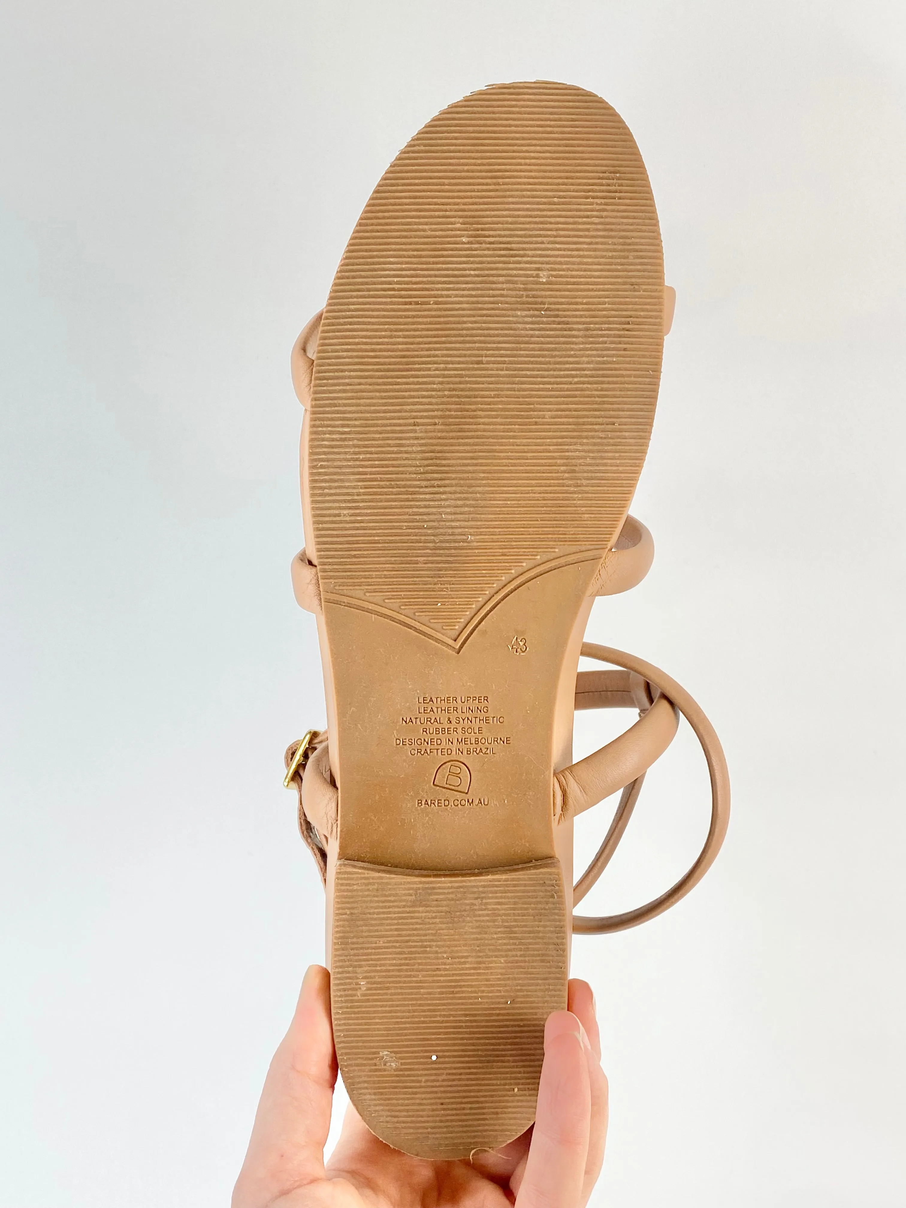 Bared Coral Sandals - EU43