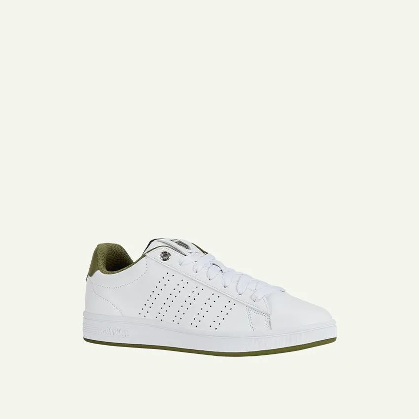 Base Court Men's Shoes - White/Mayfly/Black