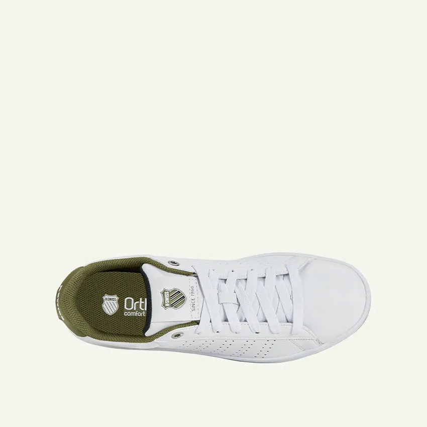Base Court Men's Shoes - White/Mayfly/Black