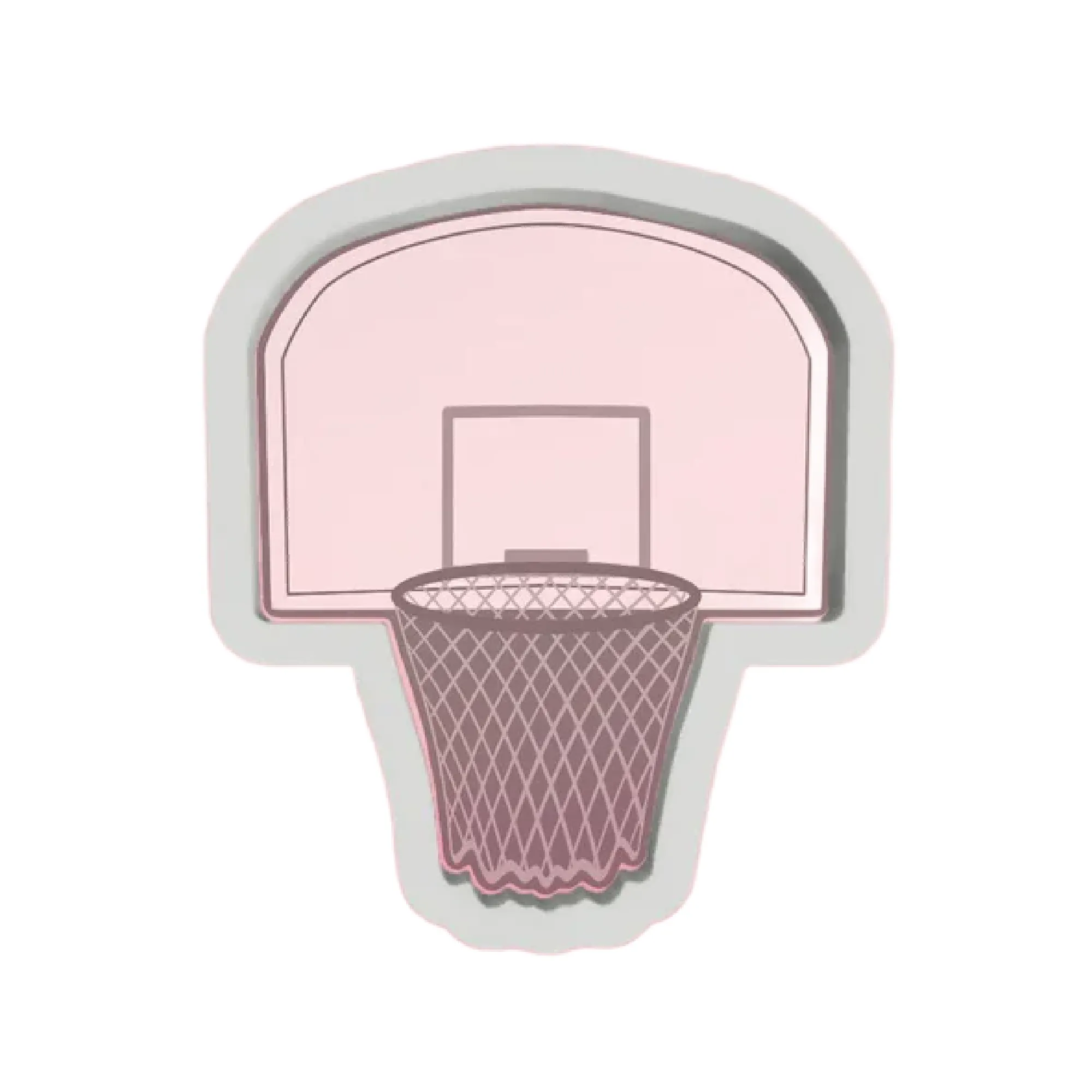 Basketball Hoop Cookie Cutter