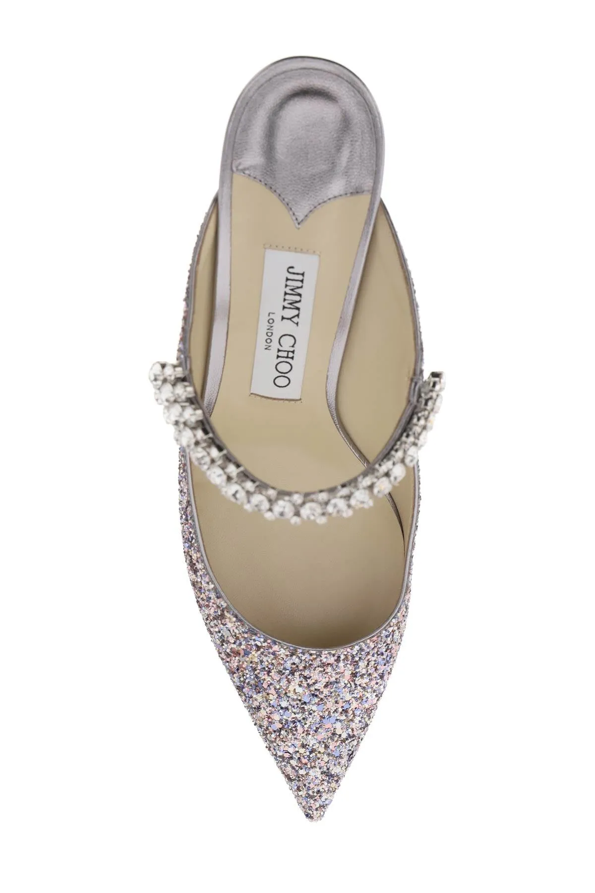 bing 65 glitter mules