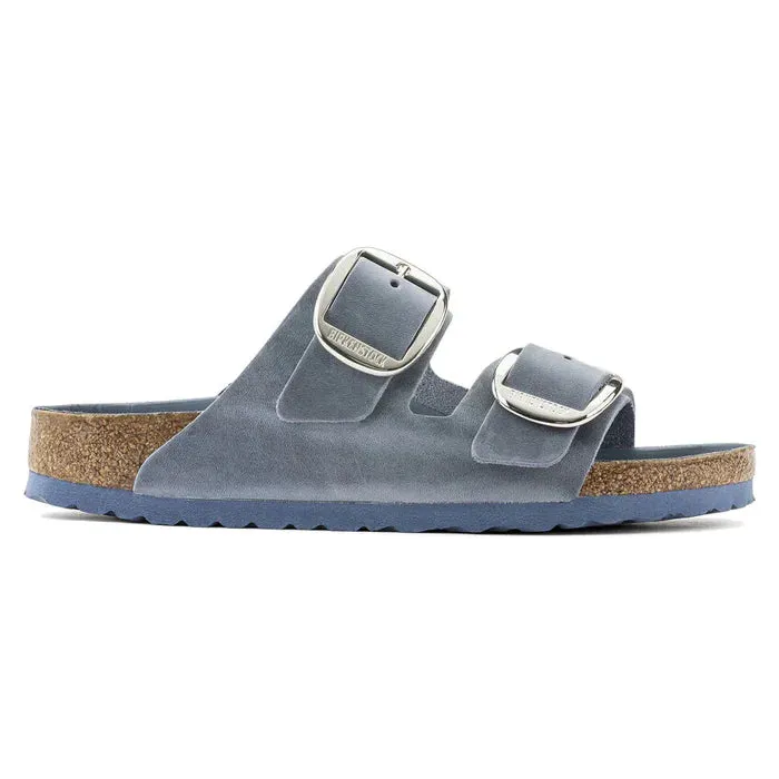 Birkenstock Arizona Big Buckle Dusty Blue Oiled Leather Regular