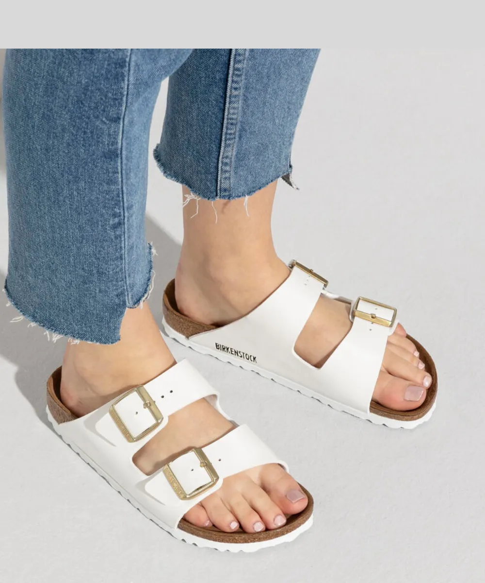 BIRKENSTOCK ARIZONA IN WHITE