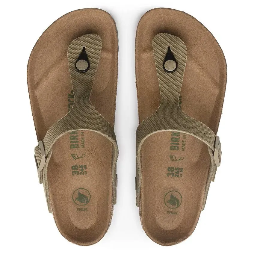 Birkenstock Unisex Gizeh Regular Faded Khaki