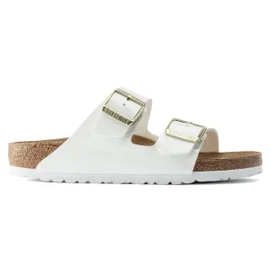 Birkenstock Unisex Kid's White Patent Arizona Sandals