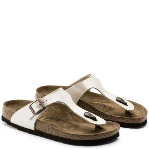 Birkenstock Women's Gizeh Birko-Flor in Graceful Pearl