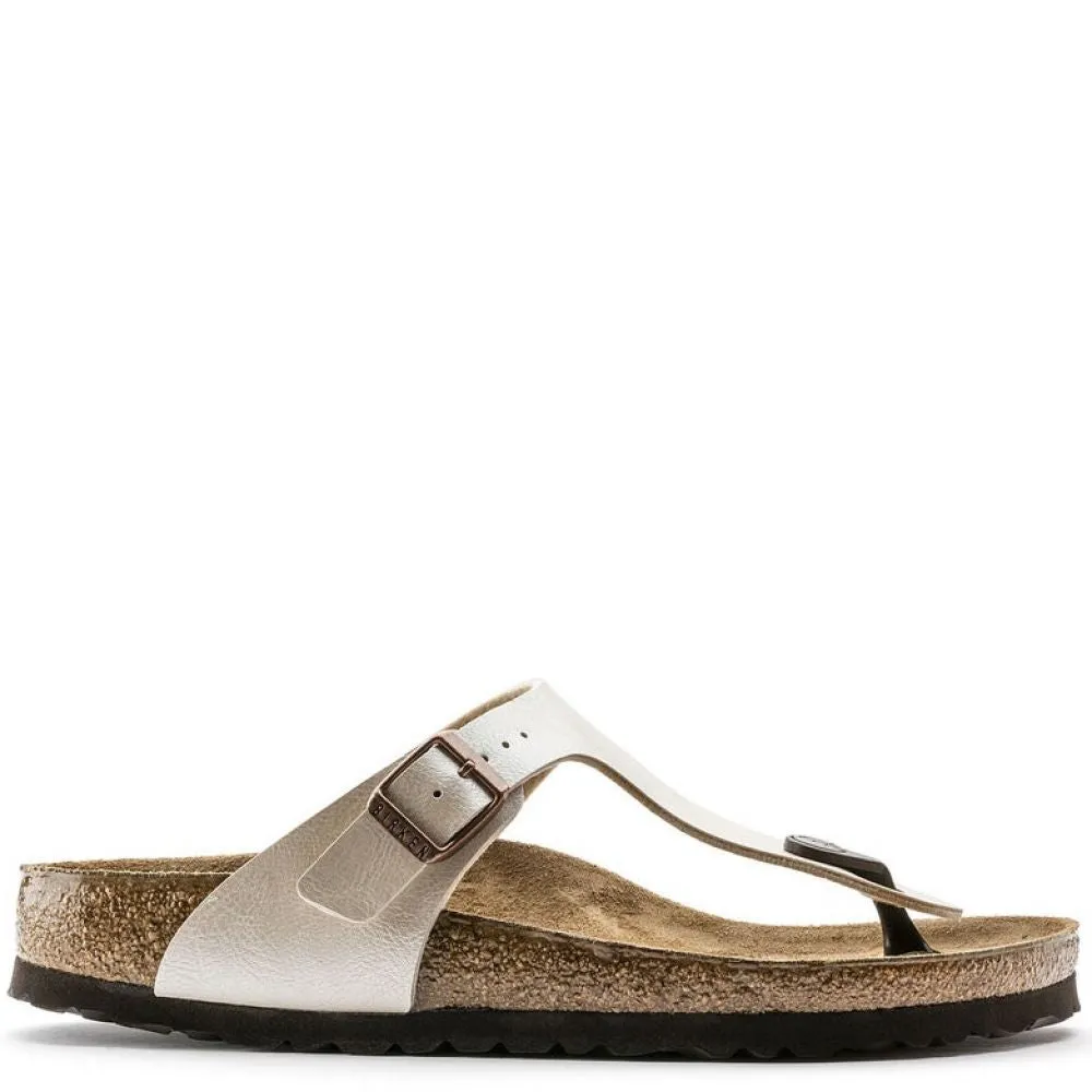 Birkenstock Women's Gizeh Birko-Flor in Graceful Pearl