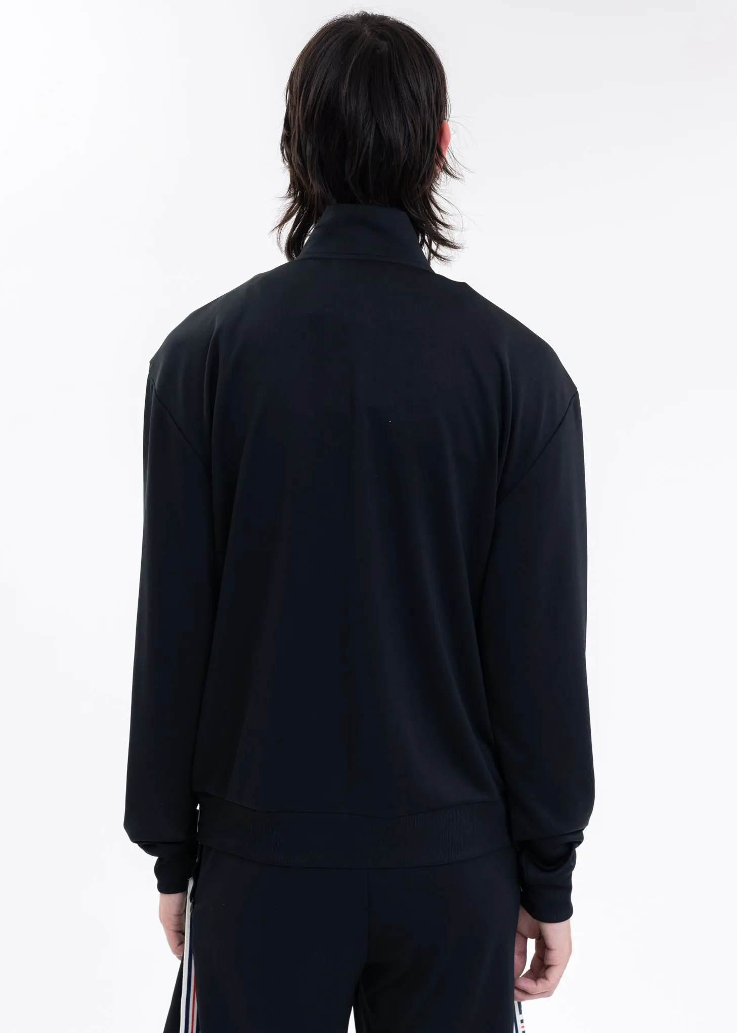 Black Y/PROJECT X FILA SNAP PANEL Jacket