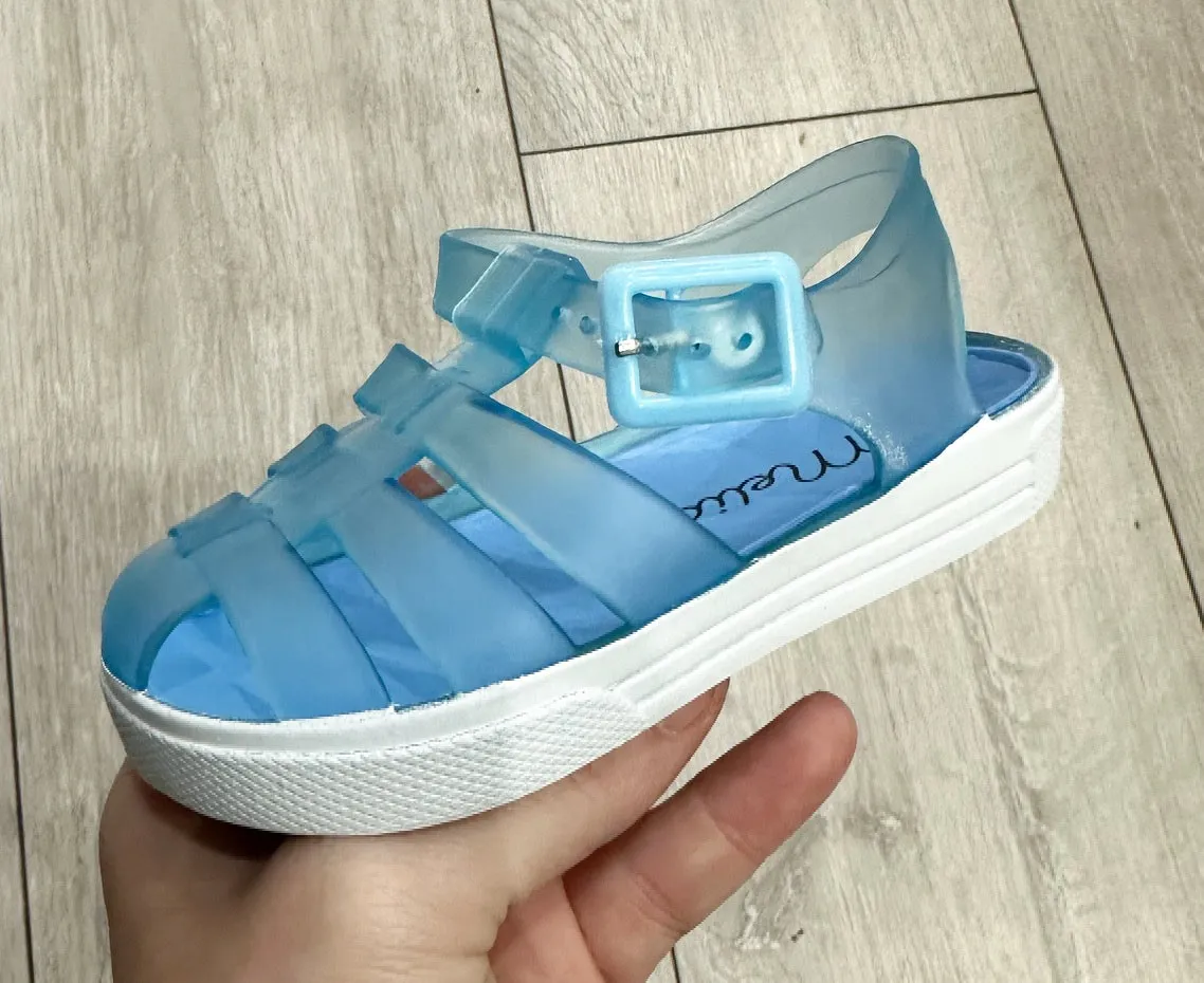 Blue Parker Jelly Sandals NO EXCHANGE/NO RETURN