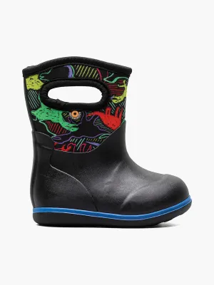 Bogs Winter Boots - Baby Classic - Neon Dino