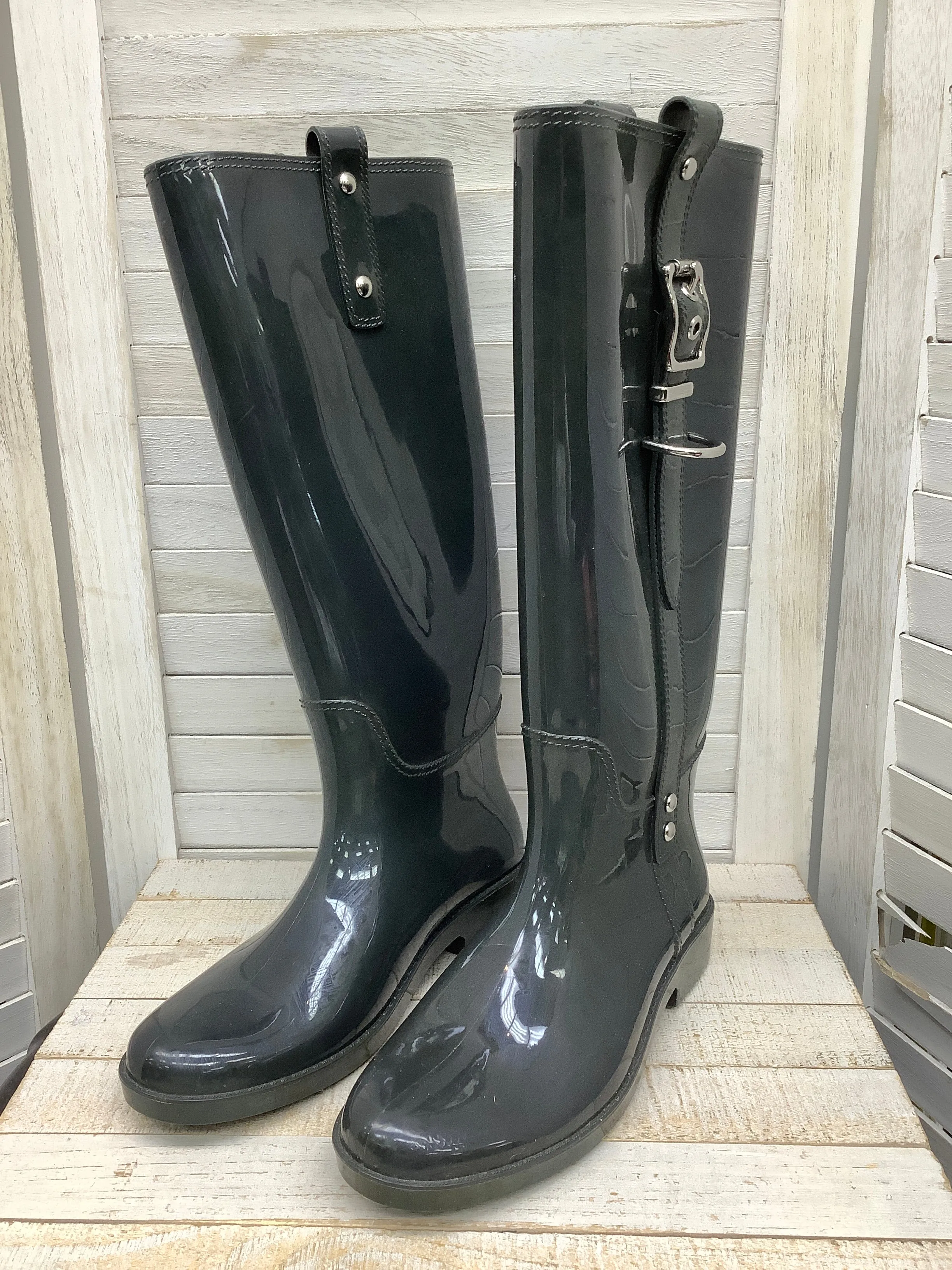 Boots Rain designer By Coach  Size: 8