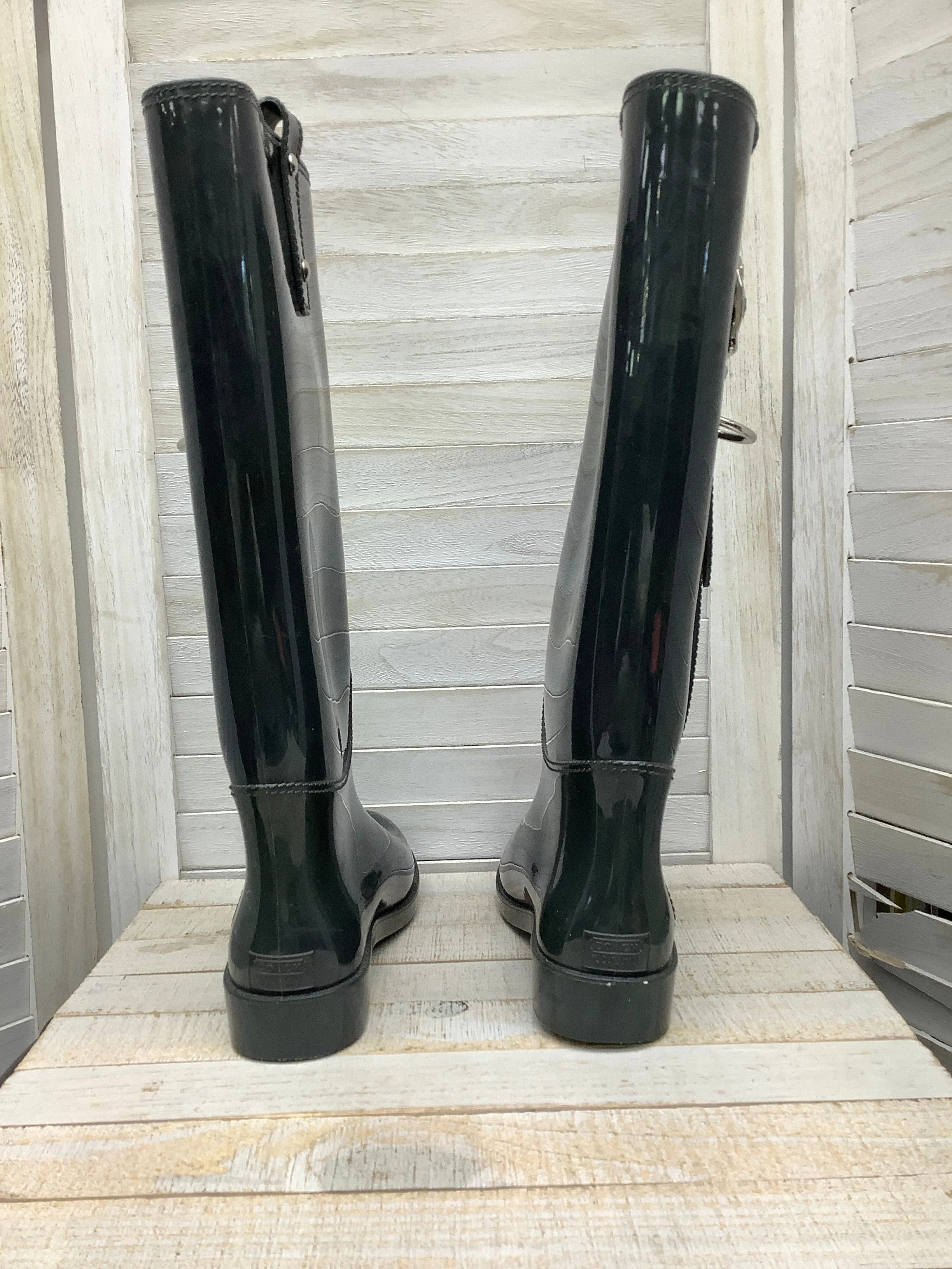 Boots Rain designer By Coach  Size: 8
