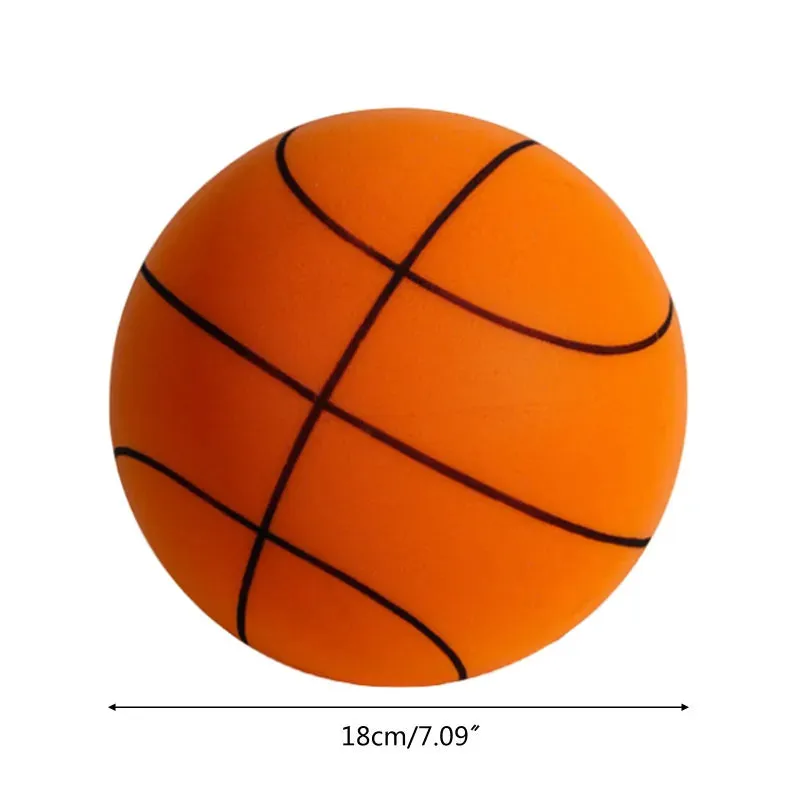 Bouncing Mute Ball Toy Indoor Silent Basketball Baby Foam Toy Silent Playground Bounce Basketball Child Sports Games Gift