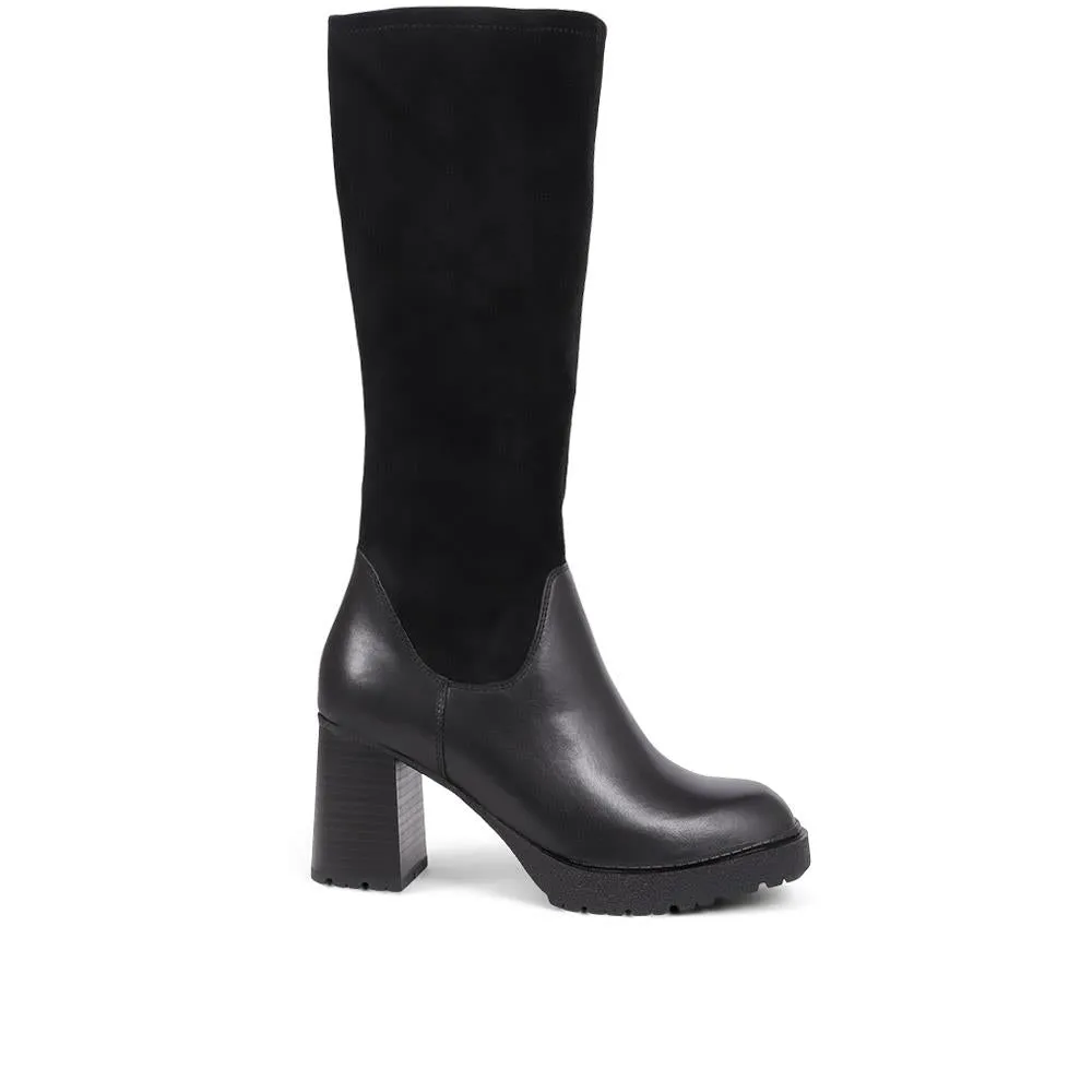 Caprice Heeled Calf-Boots  - CAPRI38507 / 325 553