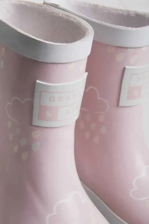 Color Changing Rain Boots - Pink