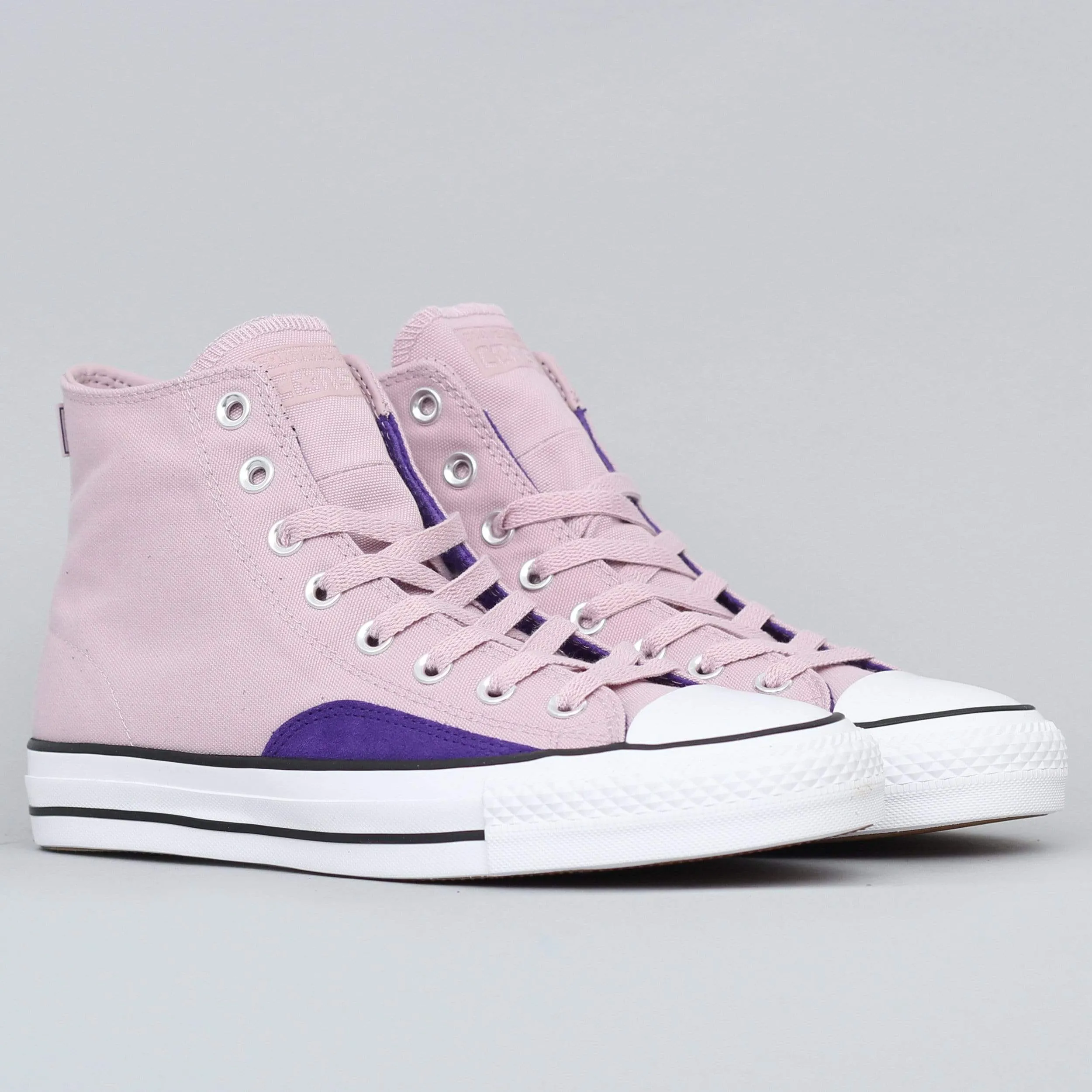 Converse CTAS Pro OP Hi Shoes Plum Chalk / Court Purple / White