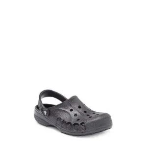 Crocs Baya Glitter Clog, Black, W10/M8