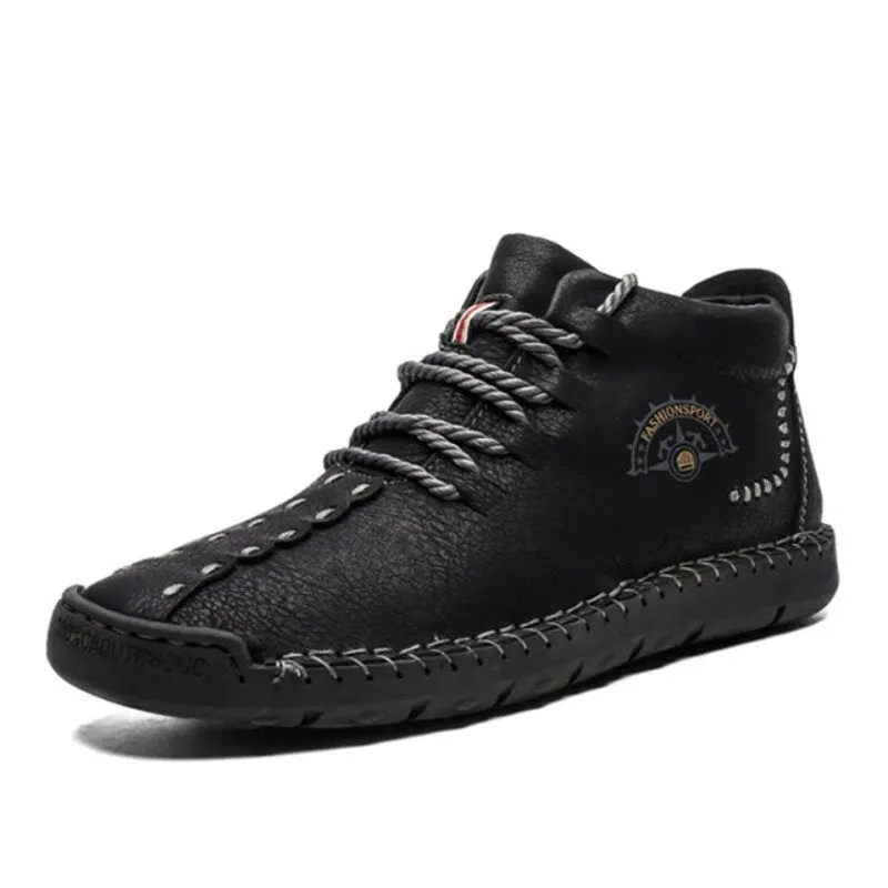 Cuzcare Men Waterproof Orthopedic Shoes Winter 2022 Ankle Boots