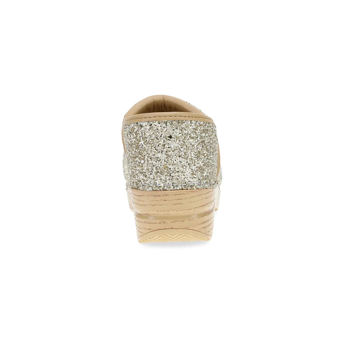 Dansko Professional Clog Champagne Glitter Women's