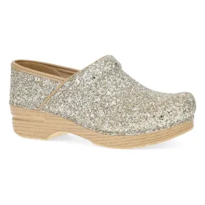 Dansko Professional Clog Champagne Glitter Women's