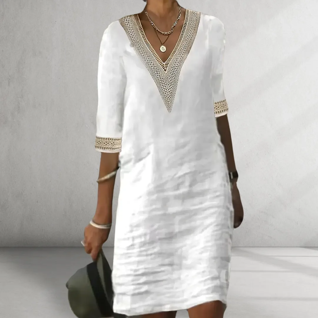 Deborah Cotton Linen Summer Dress