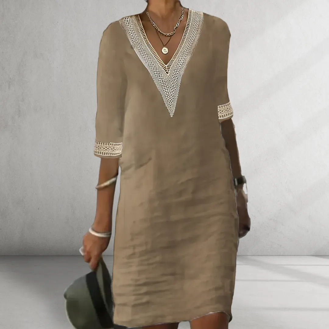 Deborah Cotton Linen Summer Dress