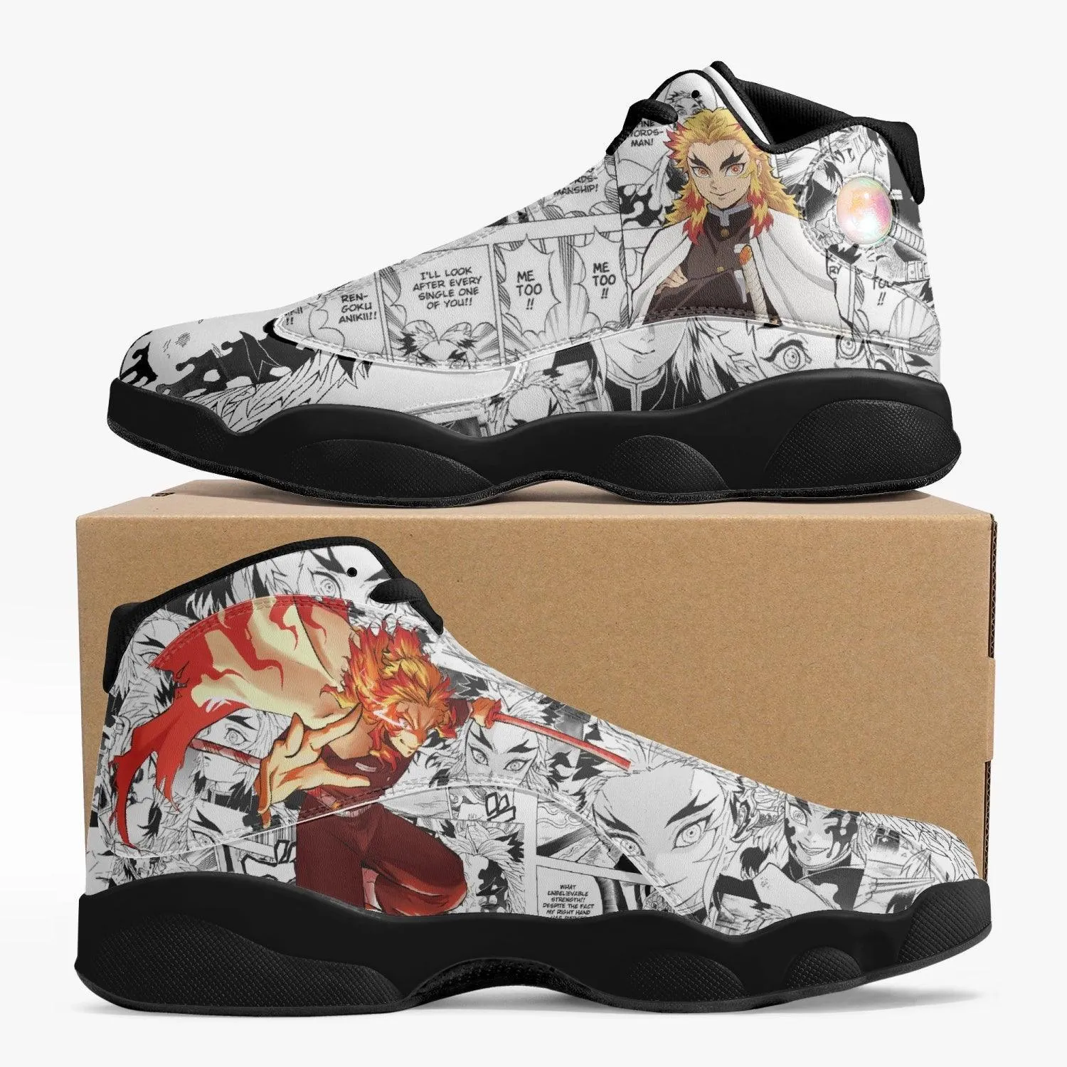 Demon Slayer Kyojuro Rengoku JD13 Anime Shoes