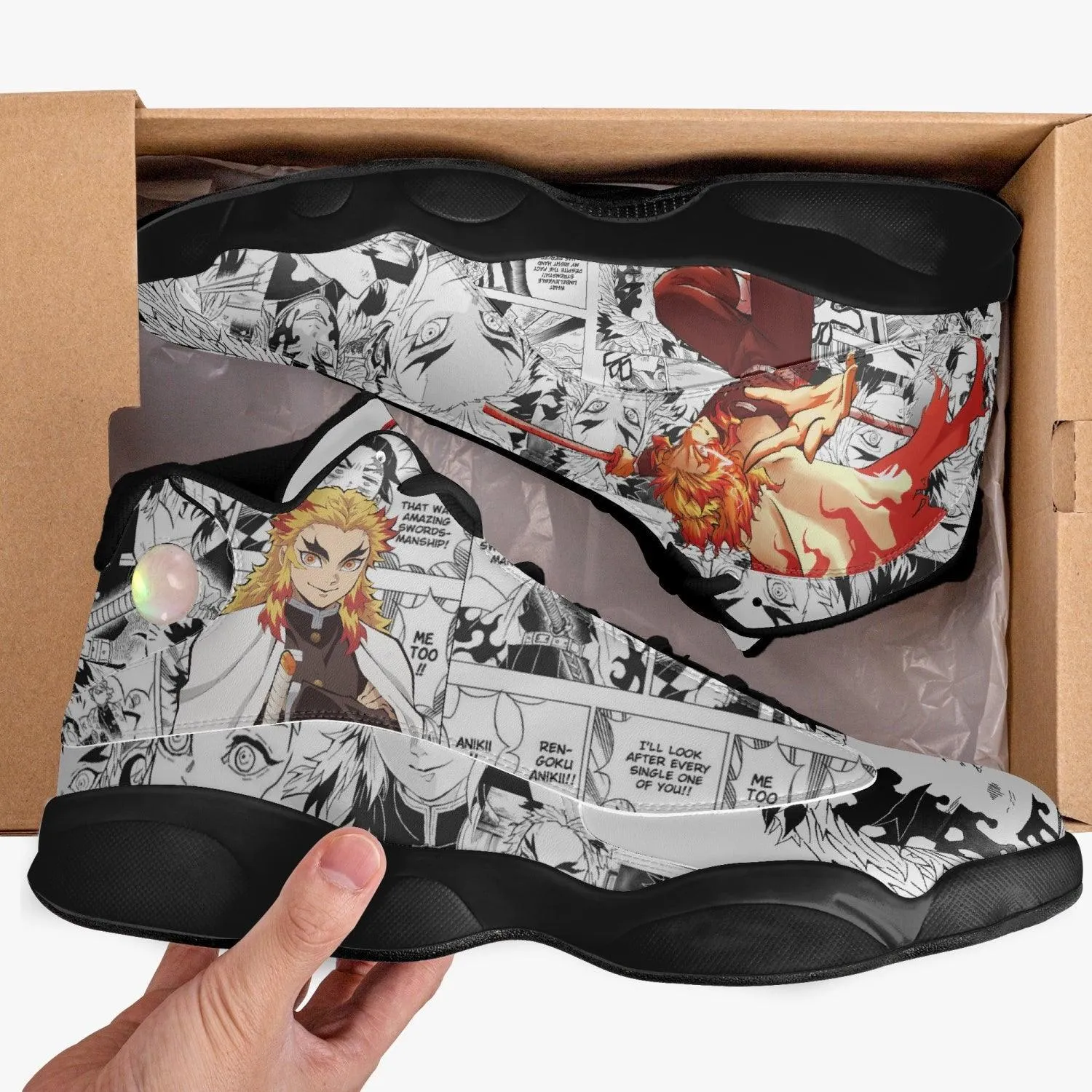 Demon Slayer Kyojuro Rengoku JD13 Anime Shoes