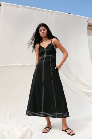 Eva Maxi Dress - Black