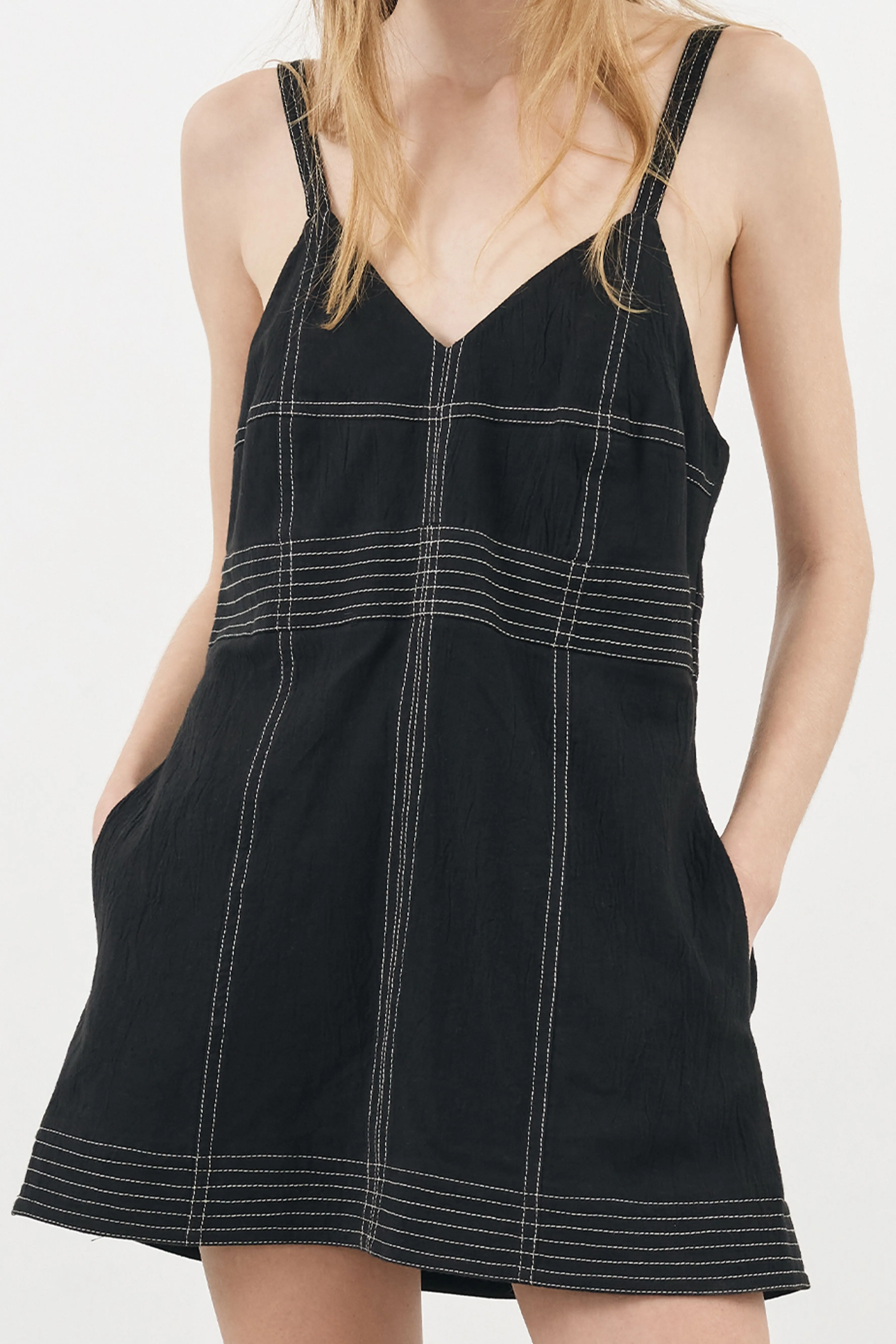 Eva Mini Dress - Black