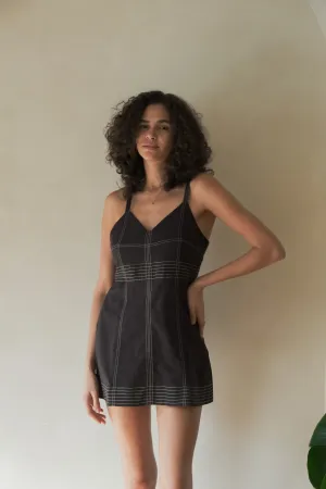 Eva Mini Dress - Black