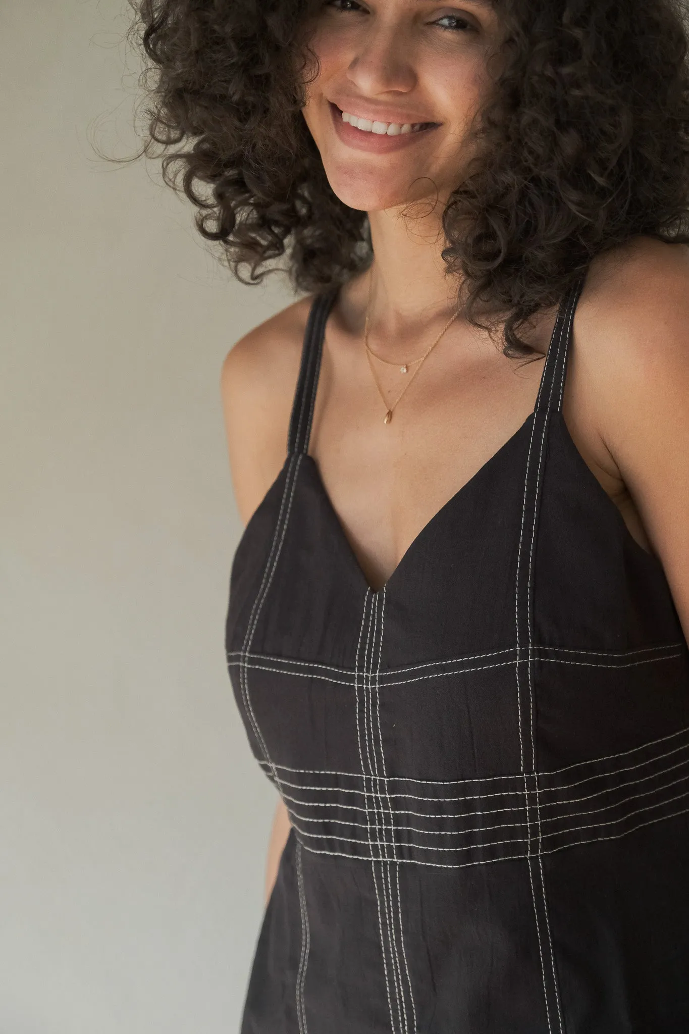 Eva Mini Dress - Black