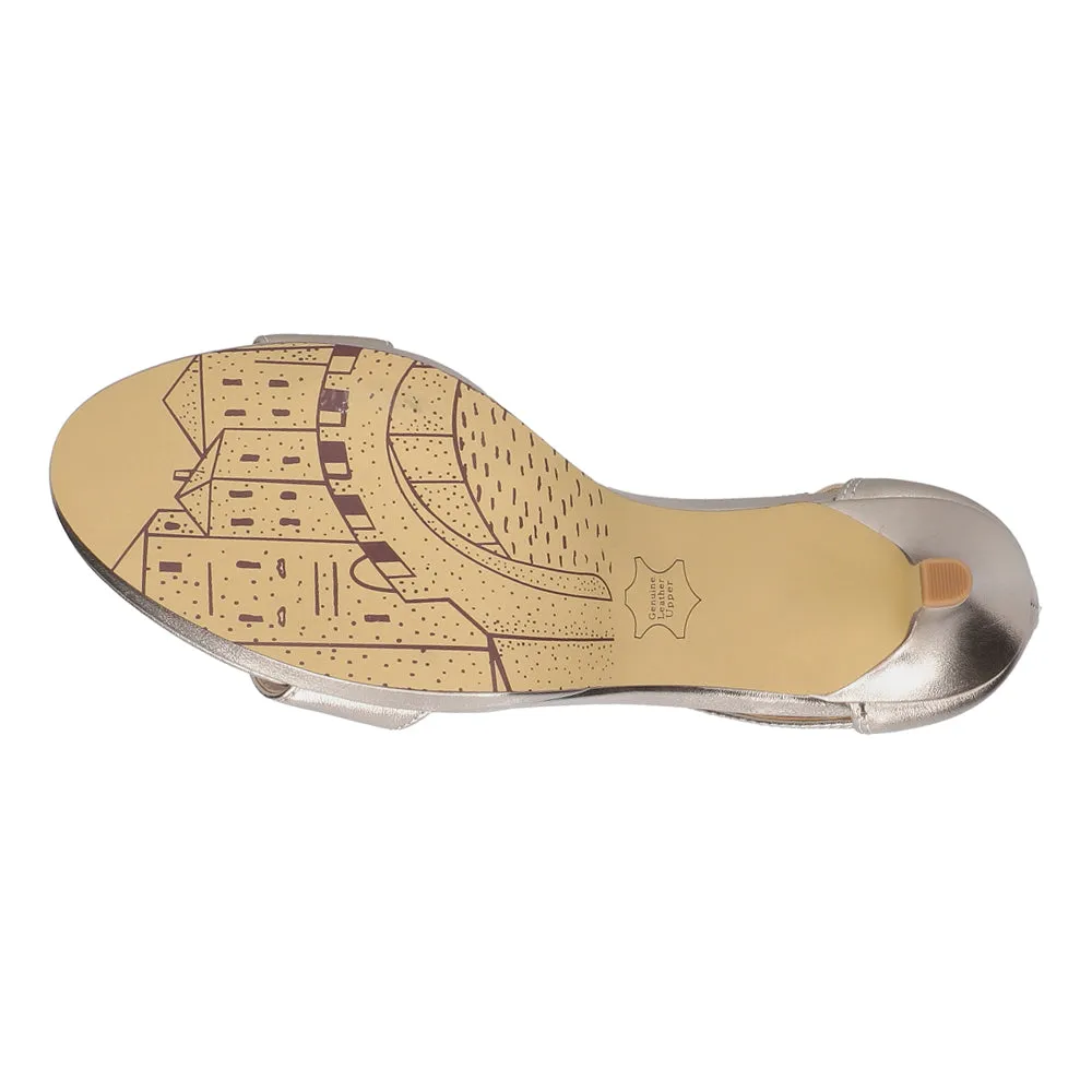 Everly Metallic Evening Sandals