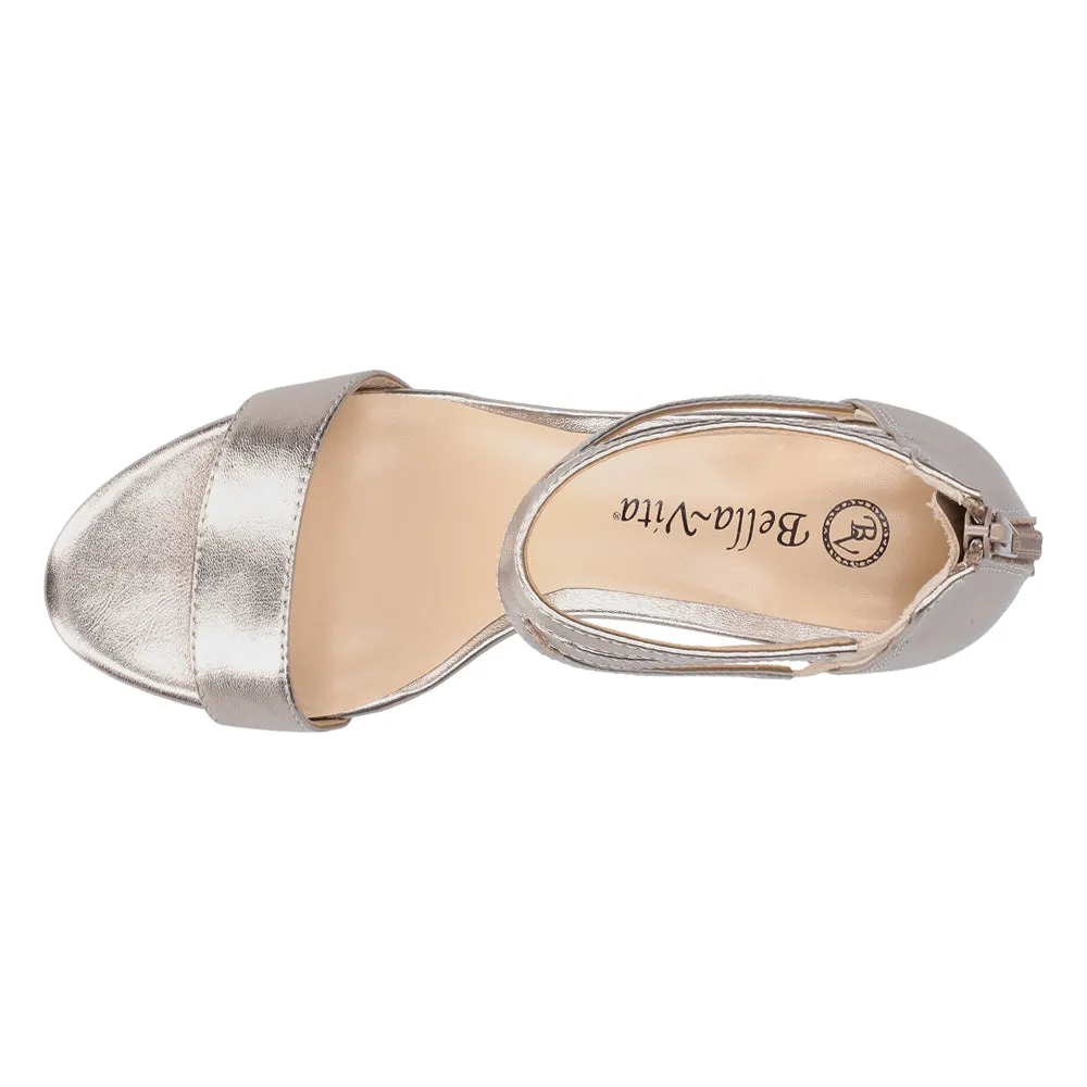 Everly Metallic Evening Sandals
