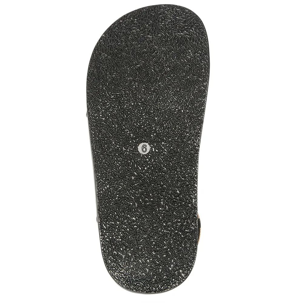 Fabian Sandal in Animal Fabric