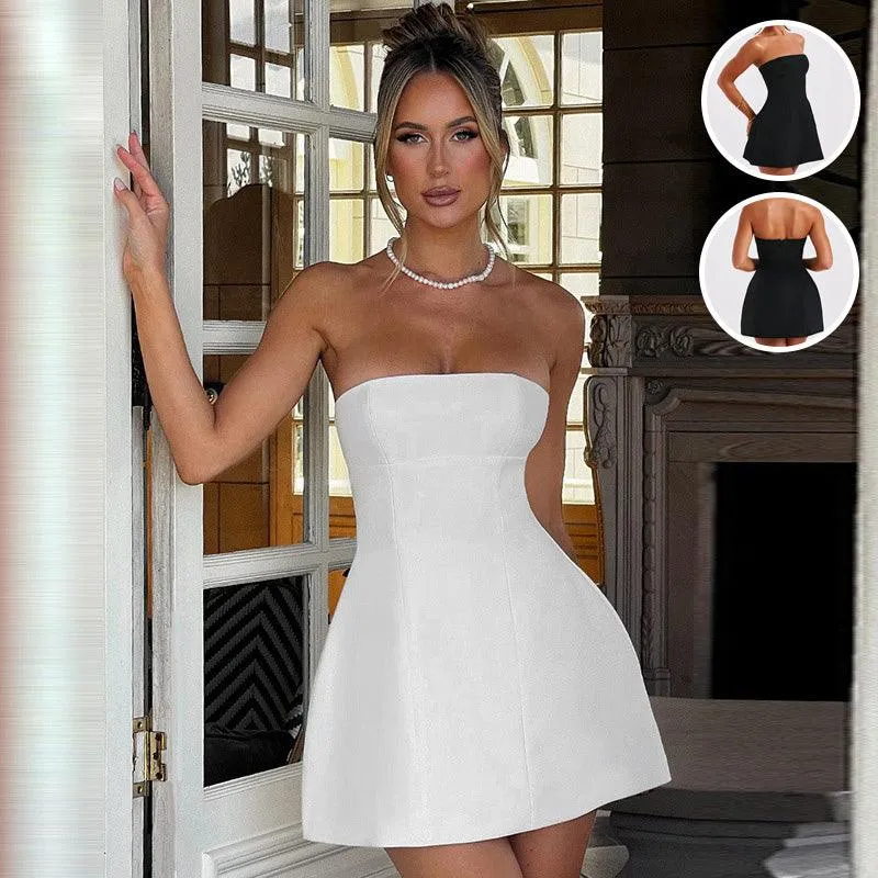 Fashion Summer Backless Slim Party Dresses Party Womens Clothing
