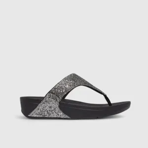 Fit Flops Lulu Glitterball Silver IF9-011
