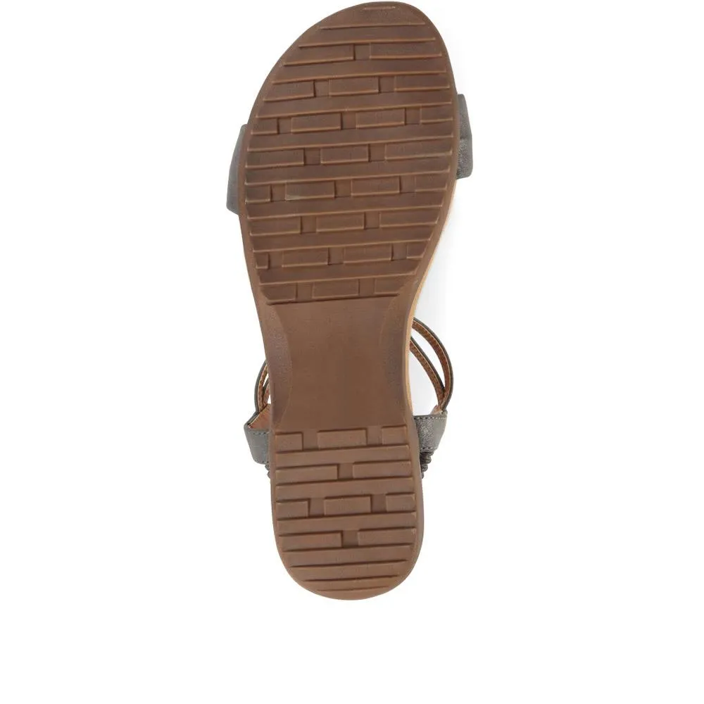 Flat Strappy Sandals - BAIZH29006 / 314 963