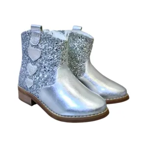 GEORGIA GLITTER HEART BOOTS (PREORDER)