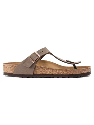 Gizeh Birkibuc Mocha Narrow Sandals