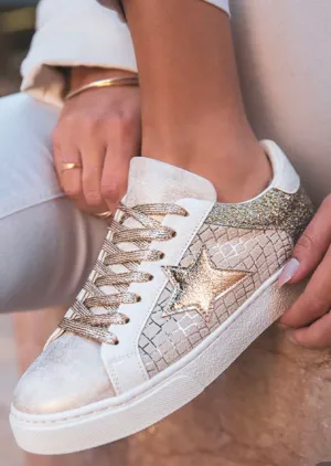 Gold Star Sneakers