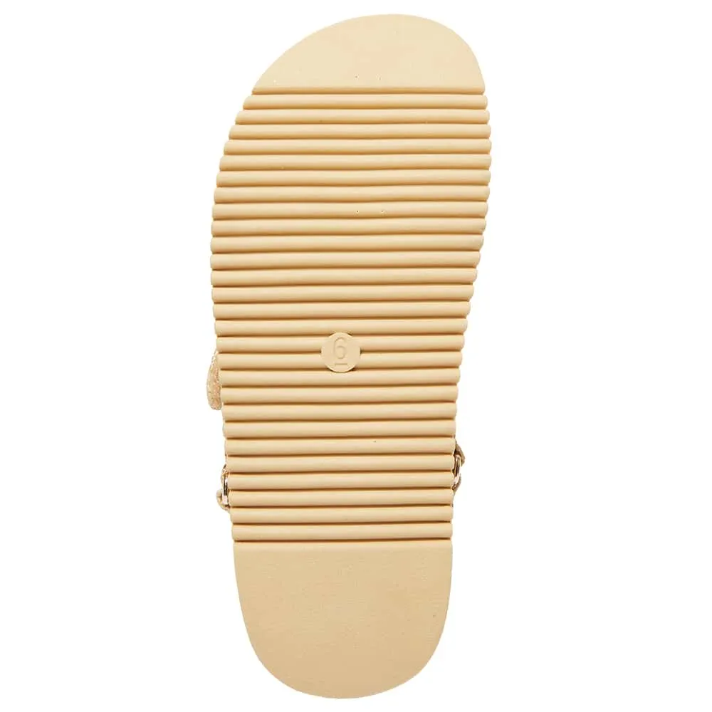 Hendrix Sandal in Natural Raffia