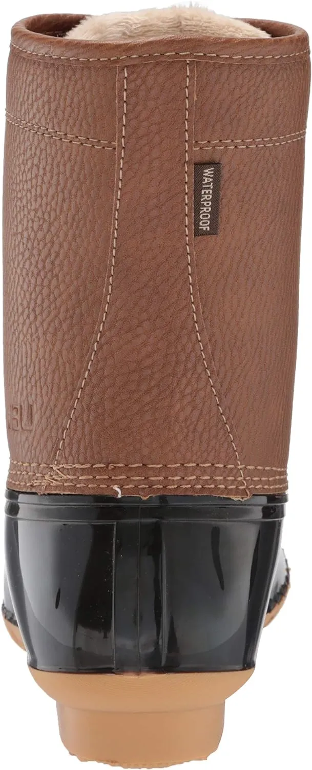 JBU Women's Maplewood Waterproof Rain Mid Calf Boots  Color Chocolate Size 9M