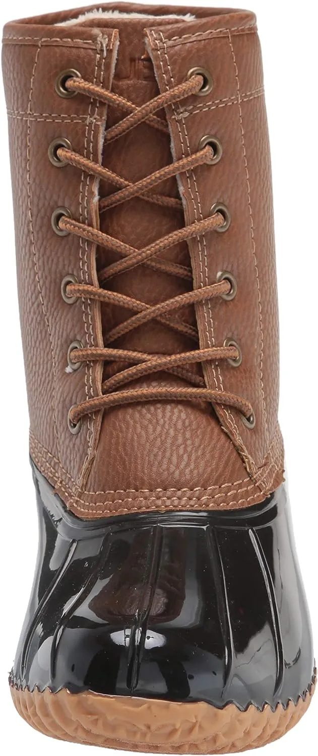 JBU Women's Maplewood Waterproof Rain Mid Calf Boots  Color Chocolate Size 9M